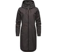 Ragwear Belinka XS-6XL - Giacca leggera da donna, impermeabile, con cappuccio, Dark Grey Melange24, XS