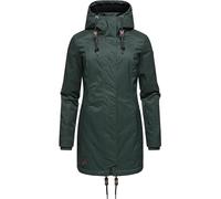 Ragwear Cappotto da donna, lungo, caldo, invernale, con cappuccio, Tunned YOUMODO XS-6XL, Dark Green23, M