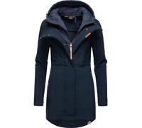 Ragwear Cappotto funzionale 'Ybela' navy / marrone Donna Ragwear 6XL navy / marrone