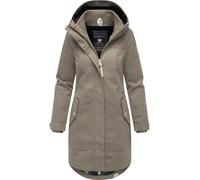 Ragwear - Cappotto invernale lungo e traspirante da donna con aspetto di cappotto in lana, calda giacca invernale Jannisa YOUMODO, taglie XS-6XL, M
