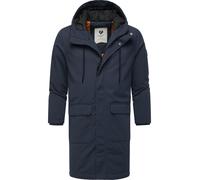 Ragwear Cappotto invernale lungo impermeabile da uomo con cappuccio Mr Them Long YOUMODO S-3XL, Navy25, S