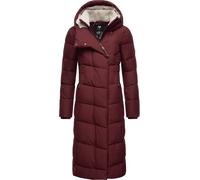 Ragwear Cappotto invernale 'Pavla' rosso vino / bianco Donna Ragwear XXXL