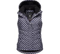 Ragwear Donna Trapuntato Gilet Aperto Cappuccio Rimovibile Caldo Pelliccia Teddy