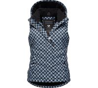 Ragwear Donna Trapuntato Gilet Aperto Cappuccio Rimovibile Caldo Pelliccia Teddy