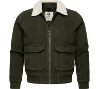 Ragwear Giacca di mezza stagione 'Aviss' cachi / bianco, Taglia L