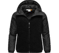 Ragwear Giacca di pile funzionale 'Leeloo' nero Donna Ragwear XXXL nero