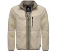 Ragwear Giacca di pile funzionale 'Noory' crema / camoscio Uomo Ragwear S crema / camoscio