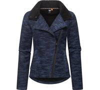 Ragwear Giacca di pile 'Saskie' blu sfumato Donna Ragwear XXXL blu sfumato