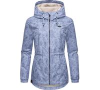 Ragwear Giacca funzionale 'Dankka Spring' blu fumo / blu cielo Donna Ragwear XL blu fumo / blu cielo