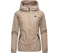 Ragwear Giacca funzionale 'Dizzie' cappuccino / nero Donna Ragwear M cappuccino / nero