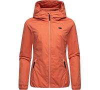Ragwear Giacca funzionale 'Dizzie' rosso ruggine / nero, Taglia S