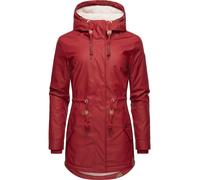 Ragwear Giacca funzionale 'Monadis Rainy' marrone / rosso rubino Donna Ragwear XL marrone / rosso rubino