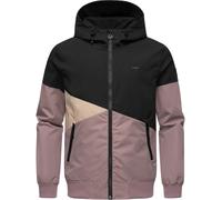 Ragwear Giacca funzionale 'Renad' beige / malva / nero Uomo Ragwear S beige / malva / nero