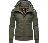Ragwear Giacca invernale calda da donna con cappuccio rimovibile Jotty Winter XS-XXL, Dark Olive24, S