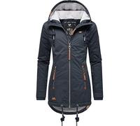 Ragwear Giacca invernale da donna, calda, corta, impermeabile, con cappuccio, Zuzka Winter XS-6XL, Navy22., M