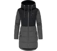 Ragwear Giacca invernale da donna, parka invernale Ashani Block Intl. XS-XXL, Stone Grey25, XL
