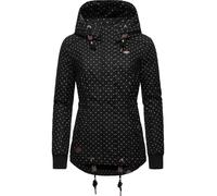 Ragwear Giacca invernale 'Danka' nero / bianco Donna Ragwear S nero / bianco