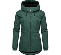Ragwear - Giacca invernale impermeabile da donna, con cappuccio, modello Dankka, Warm YOUMODO, XS-6XL, legno di pino verde, M