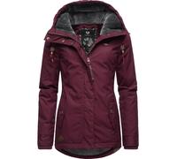 Ragwear Monade Giacca Invernale da Donna con Cappuccio Vino Rosso22 M