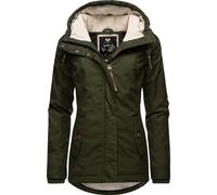 Ragwear Monade Giacca Invernale da Donna con Cappuccio Olive Foncé22 XS