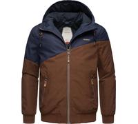 Ragwear Giacca invernale 'Wings' blu scuro / marrone scuro Uomo Ragwear XXL