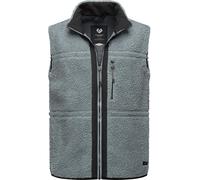 Ragwear Gilet 'Noory' grigio basalto / nero Uomo Ragwear S grigio basalto / nero