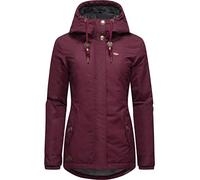 Ragwear Monade Giacca Invernale da Donna con Cappuccio Vino Rosso22 M