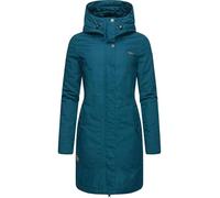 Ragwear Cappotto invernale 'Jannisa' marrone / verde scuro / nero / bianco Donna Ragwear XXL