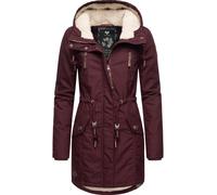 Ragwear Parka invernale 'Elsie' rosso vino Donna Ragwear 4XLxTaglie normali rosso vino