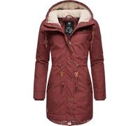 Ragwear Parka invernale marrone / rosso / nero / bianco Donna Ragwear 4XL marrone / rosso / nero / bianco