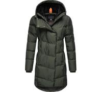 Ragwear Pavla Intl - Cappotto invernale da donna, con cappuccio, taglie XS-6XL, Dark Olive24, L