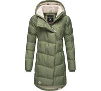 Ragwear Pavla Intl - Cappotto invernale da donna, con cappuccio, taglie XS-6XL, Dusty Olive24, XS