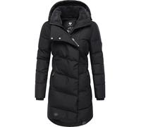 Ragwear Pavla Intl - Cappotto invernale da donna, impermeabile, con cappuccio, taglie XS-6XL, Black22, S