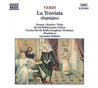 Rahbari-Krause-Sloval Phil. Orch. -Czecho Slovak Radio Symp. - La Traviata (Highlights)