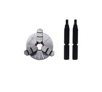 RAHBI K01-50 63 80 Tornio Mini Mandrino 3 Griffe Lavorazione Del Legno Mandrino A Mano con Filettatura di Montaggio Asta di Vite Autocentrante Tornio Mandrino Strumento leisurely (Size : K01-50)