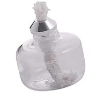 RAHBI Lampada in vetro per bruciatore di alcol, mini lampada ad alcool, lampada ad alcol con stoppino, per esperimenti scientifici, casa, campeggio, tè e caffè