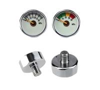 RAHBI M8 * 1 M10 * 1 Filettatura maschio Paintball Mini Manometro aria con notte luminosa 5MPa 10MPa 20MPa 30MPa 35MPa 40MPa leisurely (Size : A1 M10-30MPa)