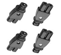 Raheem Connettore IEC320 per apparecchi a freddo C7 Presa per dispositivo freddo a 2 poli IEC modulo di ingresso accoppiatore di alimentazione connettore dritto 250 V AC 2,5 A spina per dispositivo