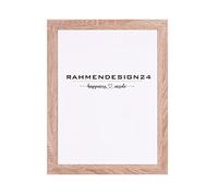 Rahmendesign24 Cornice portafoto Milano 40 x 50 cm, in rovere Sonoma, antiriflesso, cornice intercambiabile, cornice per poster, cornice puzzle