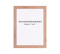 Rahmendesign24 Cornice portafoto Milano 61 x 91,5 cm (formato puzzle), cornice intercambiabile, per foto, poster e puzzle, colore rovere naturale