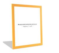 Rahmendesign24 Cornice portafoto Puzzlerahmen | Giallo 21 x 29,7 cm (DIN A4) | Vetro acrilico ANTIREFLEX/ENTSPIEGELT | Cornice da galleria, cornice intercambiabile, decorazione, cornice da parete