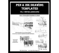 Rahul Jain Pen and Ink Drawing Templates (Tascabile)