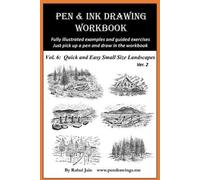 Rahul Jain Pen and Ink Drawing Workbook Vol 6 (Tascabile)