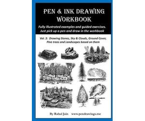 Rahul Jain Pen & Ink Drawing Workbook vol 3 (Tascabile)