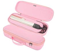 RAIACE Custodia rigida compatibile con la borsa da viaggio per piastra Dyson Airstrait. (Solo custodia)-Rosa