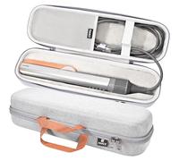 RAIACE Custodia rigida compatibile con la piastra Dyson Airstrait, borsa portaoggetti da viaggio. (in vendita solo la custodia) - Grigio