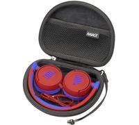 RAIACE Custodia rigida compatibile con le Cuffie per bambini JBL Jr310 On-Earcuffie. (Solo custodia) - Disponibili in vari colori(Fodera nera)