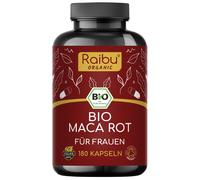 RAIBU Maca Rossa Peruviana BIO, 3.200mg per dose giornaliera 180 pz Ca