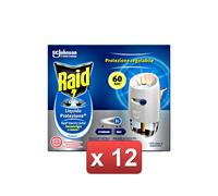 raid 12 PEZZI - LIQUIDO PROTEZIONE PIU' 60 NOTTI cura casa e persona