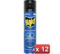 raid 12 PEZZI - MOSCHE E ZANZARE NEW ML.400 0000000447131